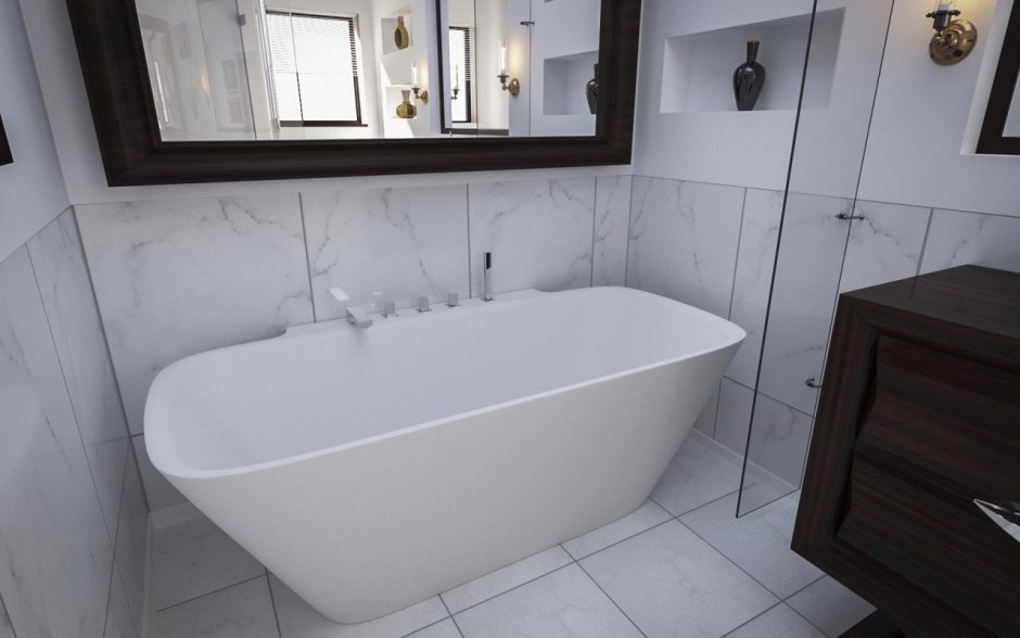 Solid surface ванны