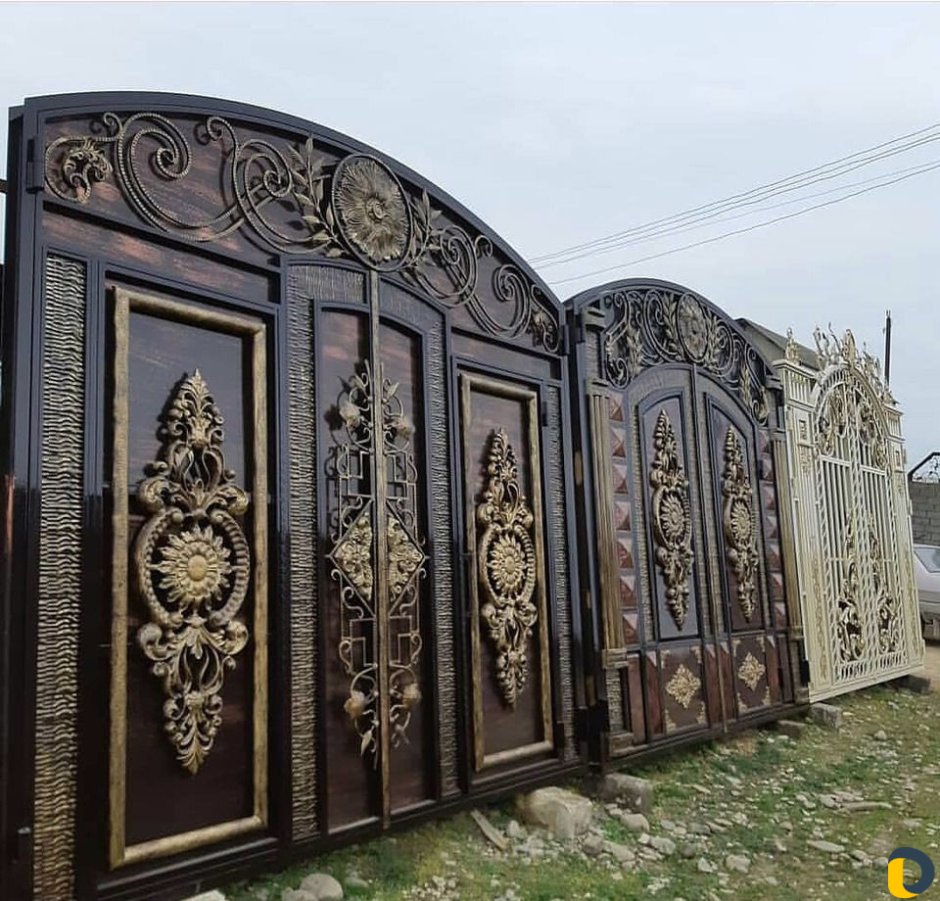 Кованые ворота в Дагестане