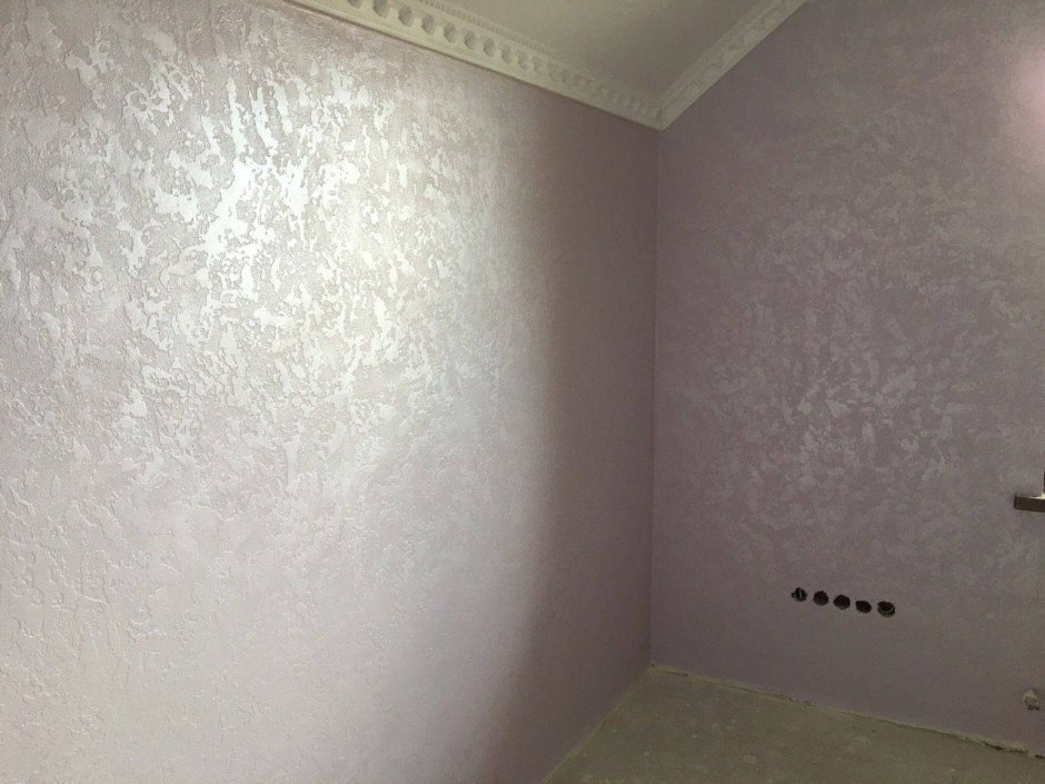 Перламутровая декоративная краска для стен