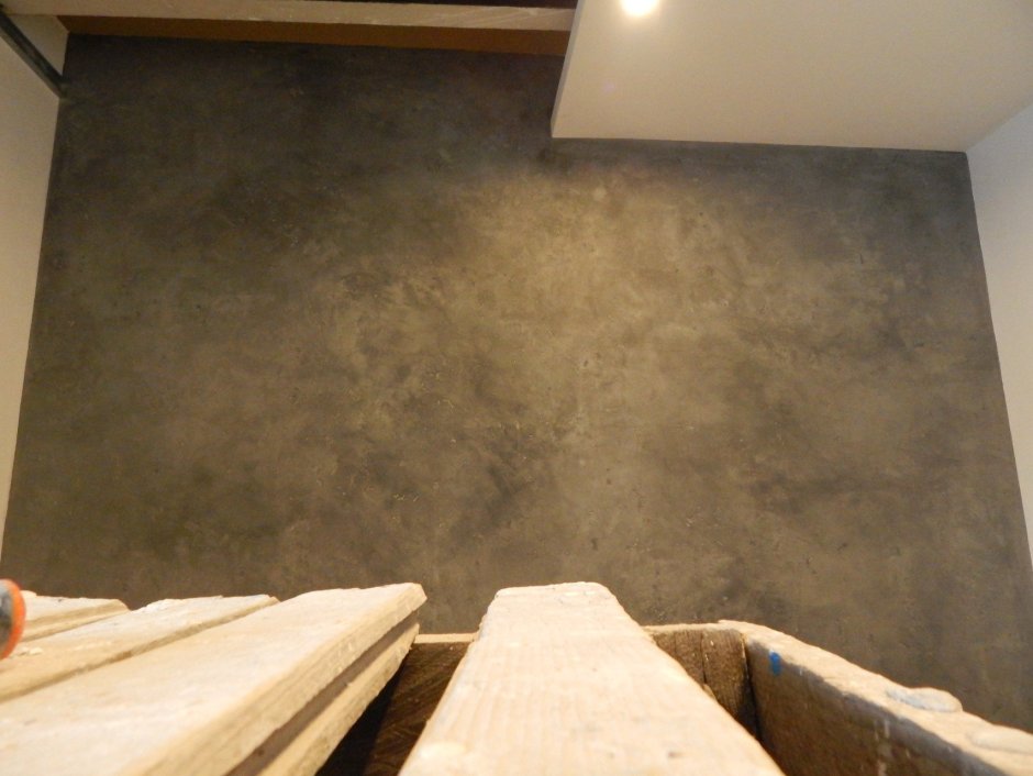 Декоративная штукатурка арт бетон в интерьере