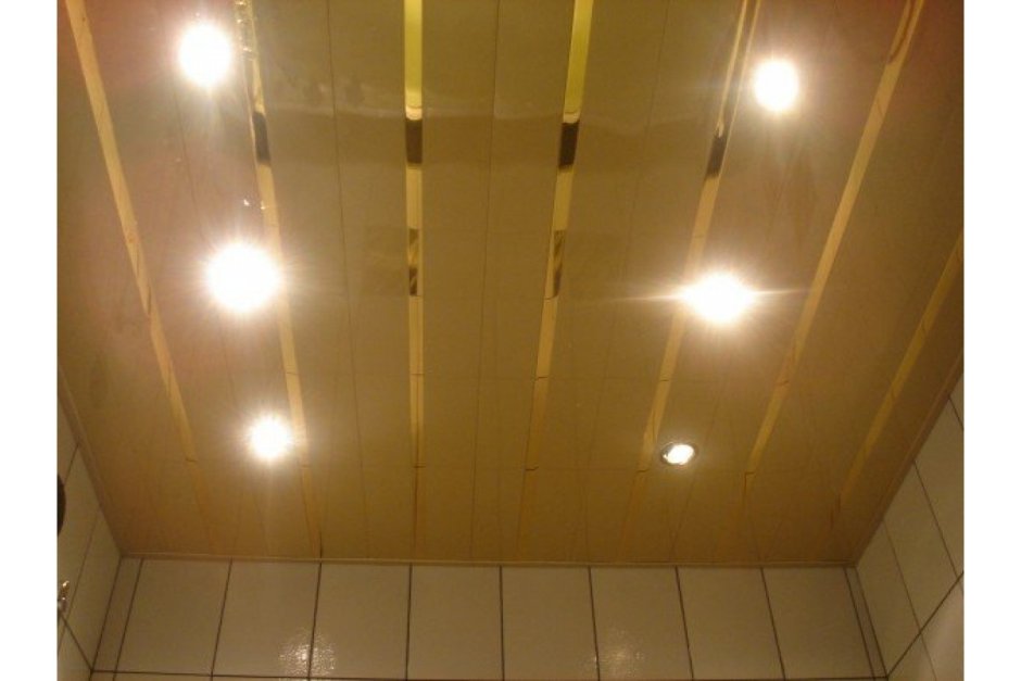 Реечные потолки Албес для ванной комнаты