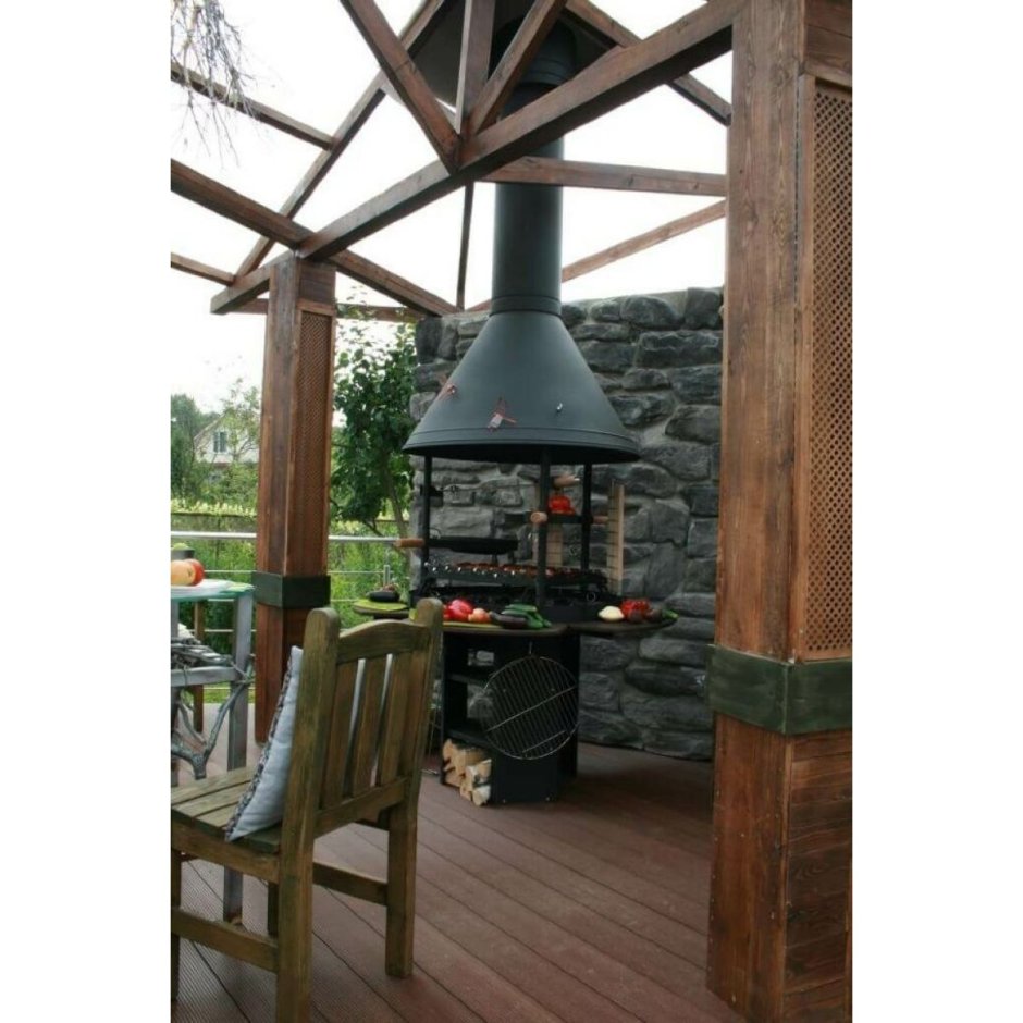 Дровяной гриль LAPPIGRILL LG-90