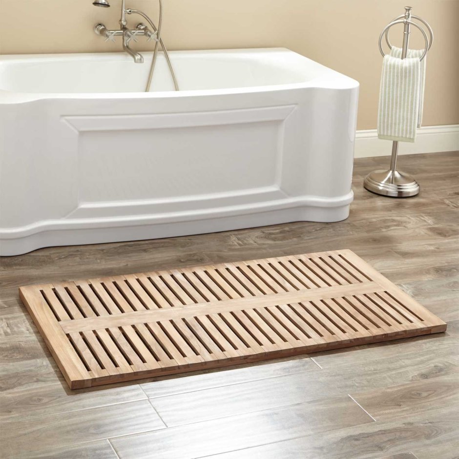 Teak Bath mat
