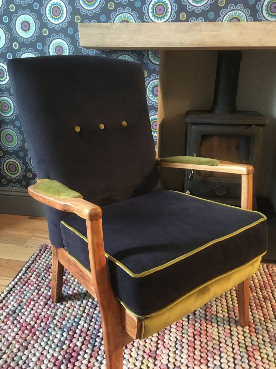 Переделка старого кресла