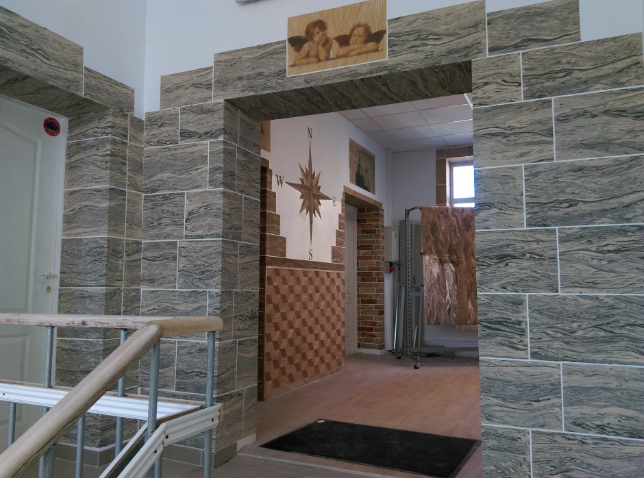 Панели гибкий камень для внутренней отделки