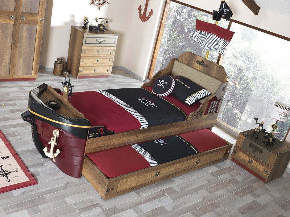 Кровать корабль