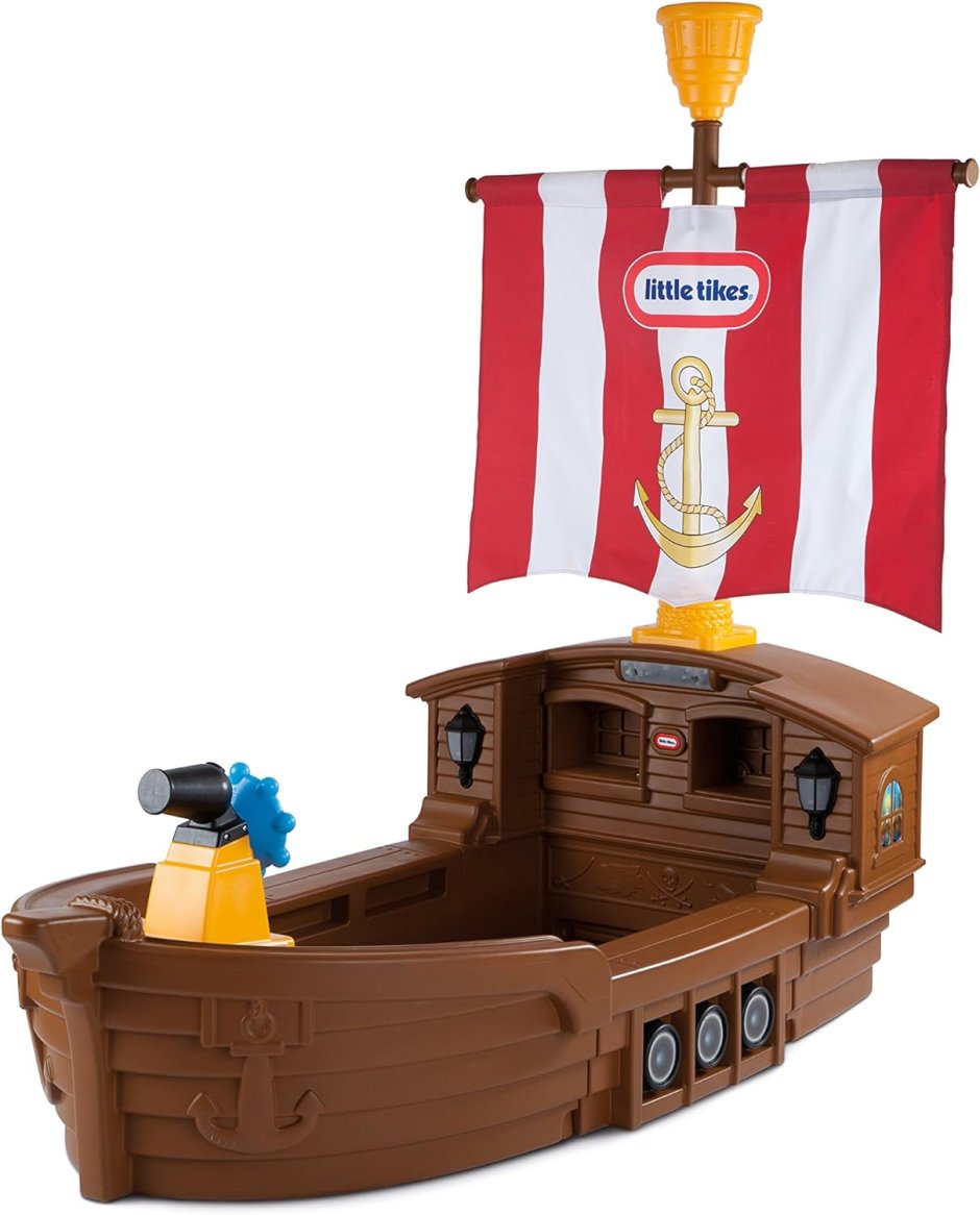 Детская кровать little Tikes пиратский корабль