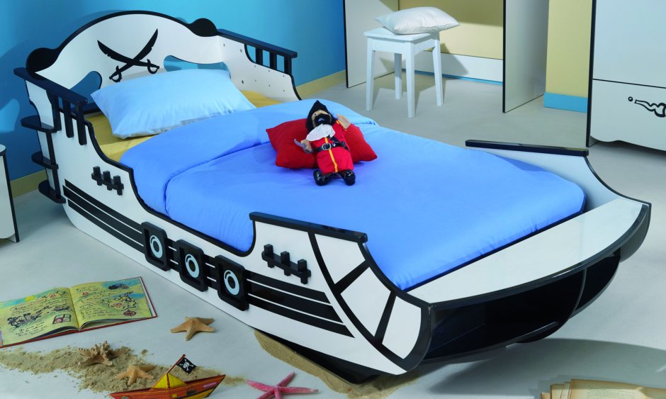 Кровать яхта для мальчика