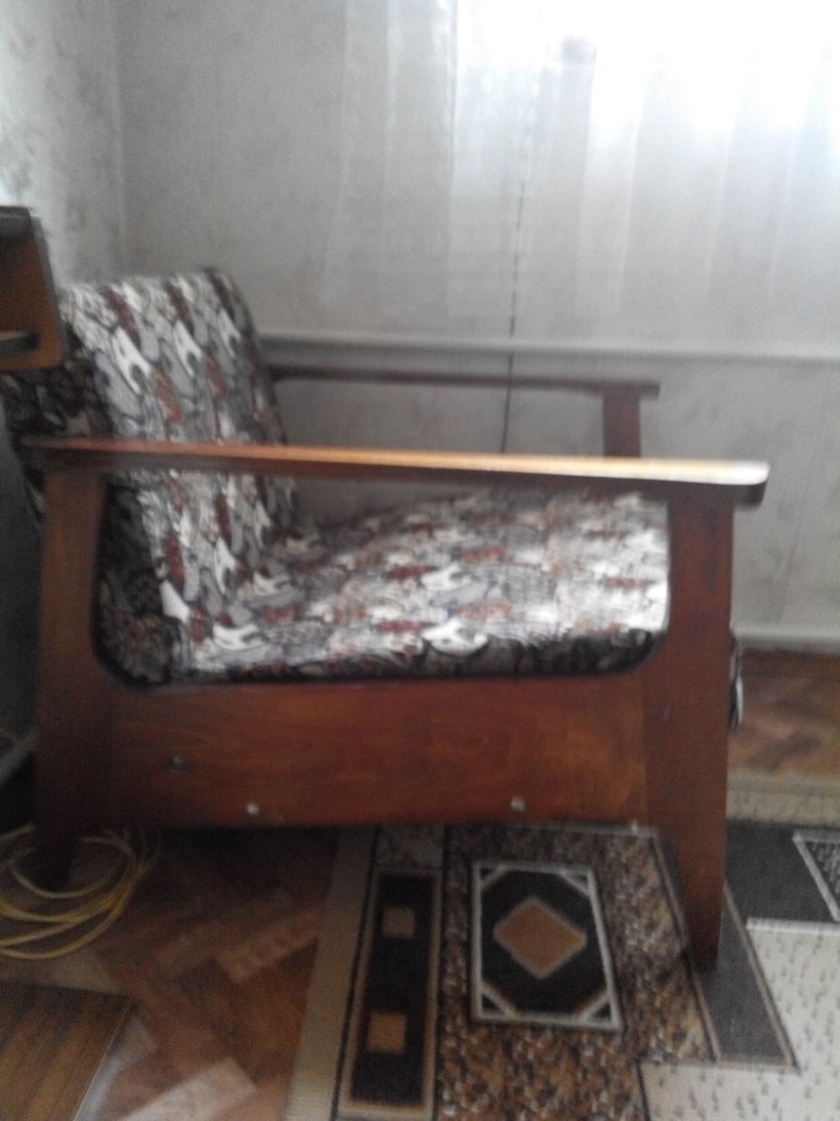 Советское кресло раскладушка