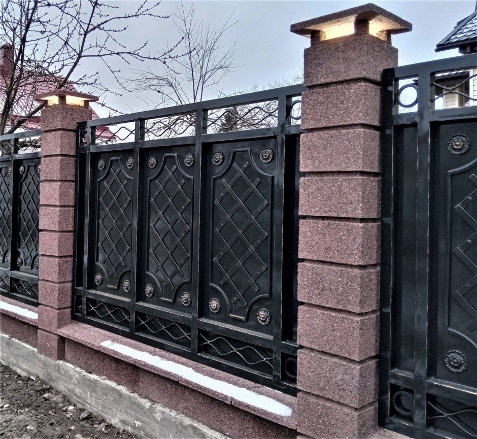 Кирпичные заборные блоки Арбет