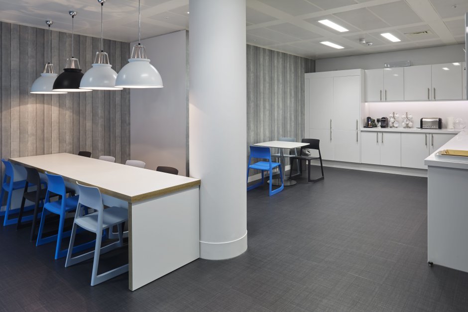 Комната приема пищи в офисе дизайн