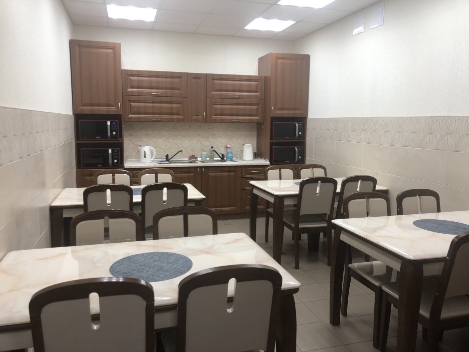 Комната приёма пищи на предприятии