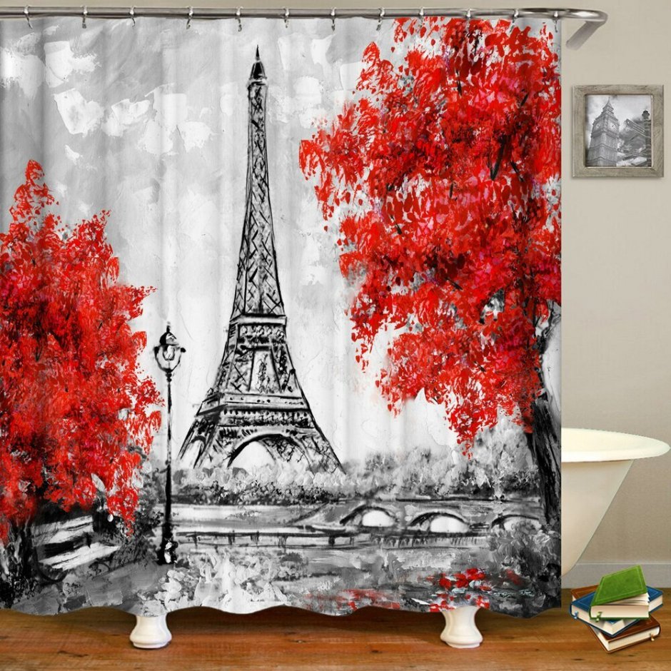 Shower Curtain Paris