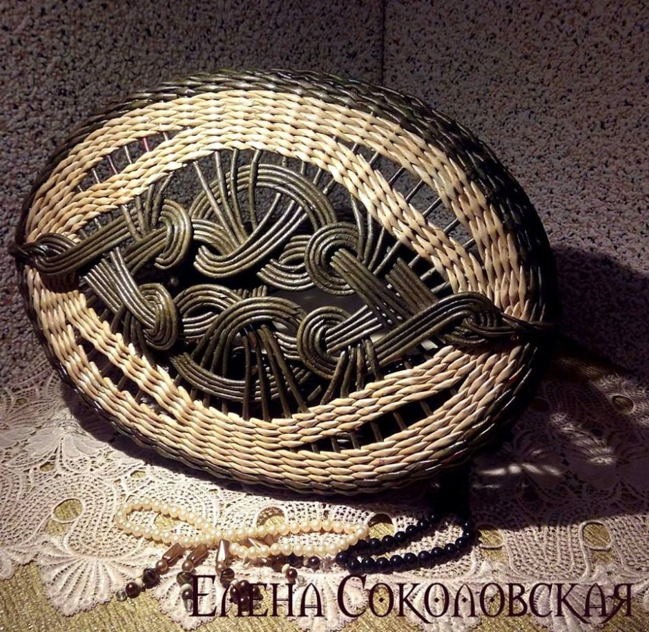 Узоры из бумажной лозы