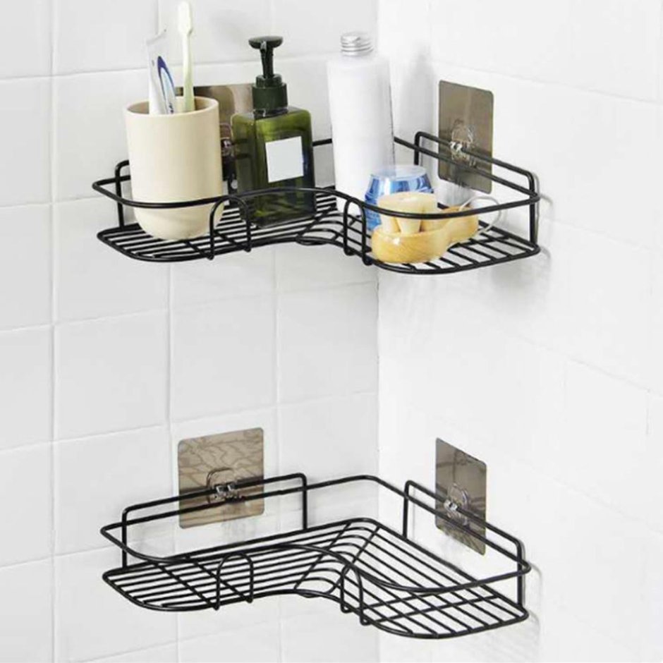 Полка угловая для ванной Corner Storage Rack