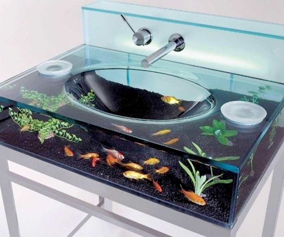 Раковина аквариум