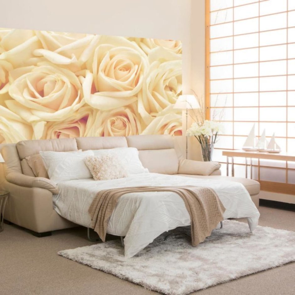 Спальня с диваном вместо кровати