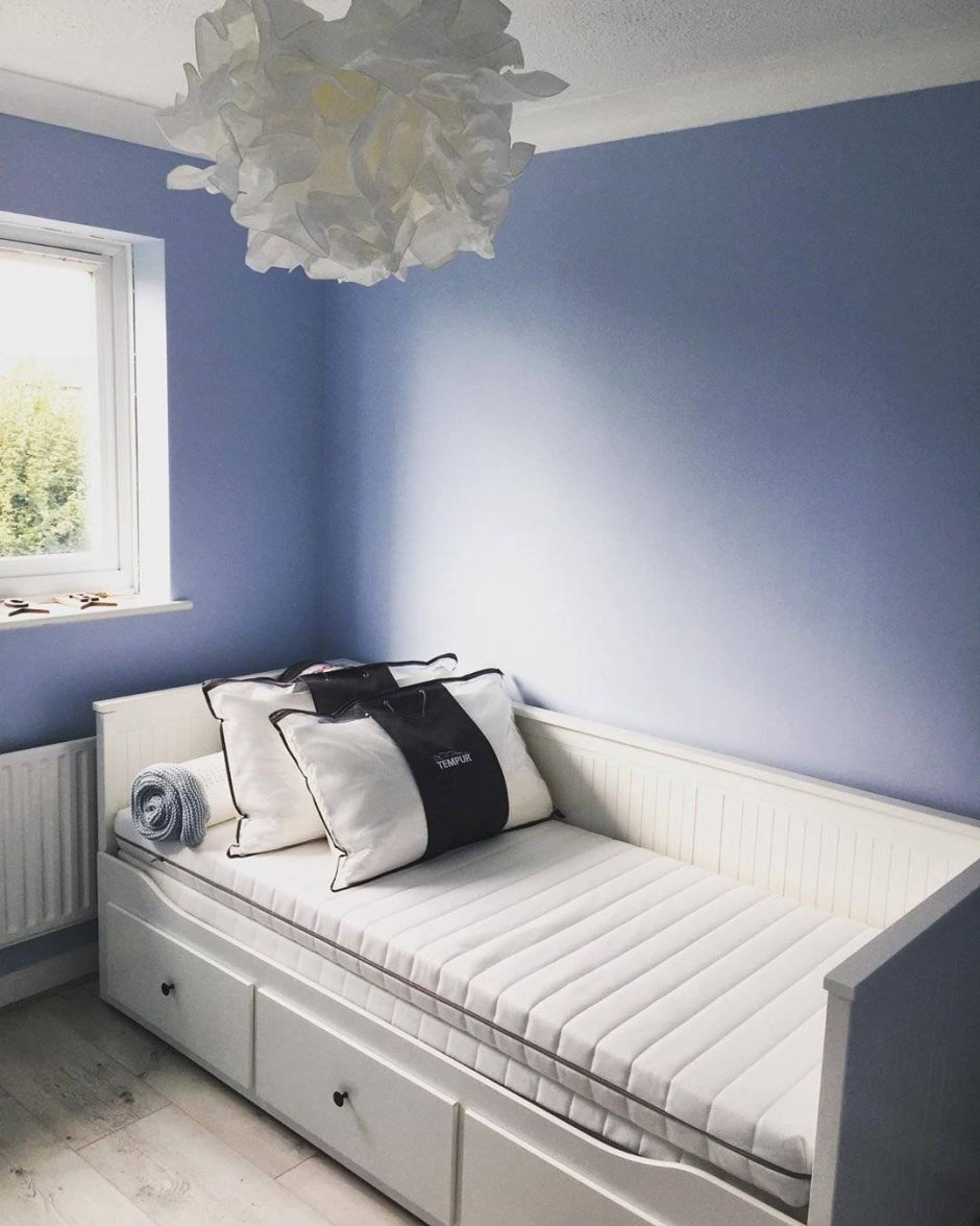 ХЕМНЭС кушетка с 2 матрасами/3ящиками, белый, МОСХУЛЬТ жесткий, 80x200 см