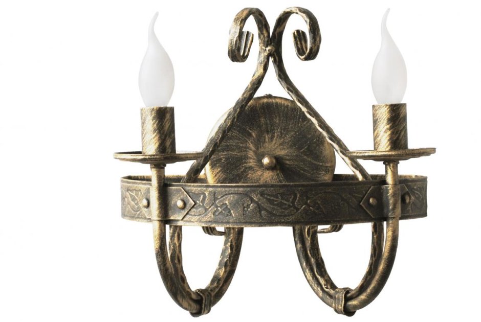 Бра кованнон Кардинал 2 лампы