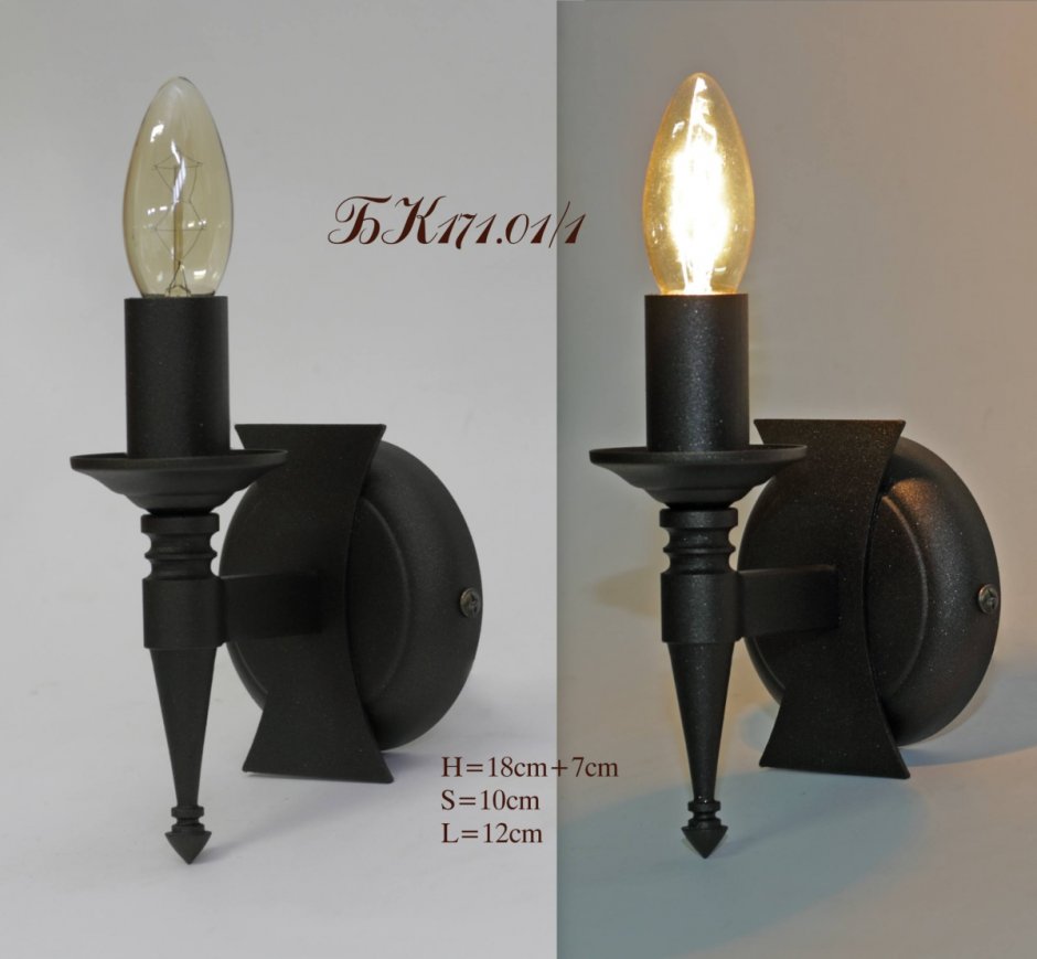 Бра поворотное замковый стиль