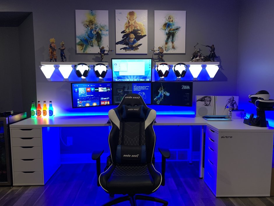 Игровые комнаты геймерские