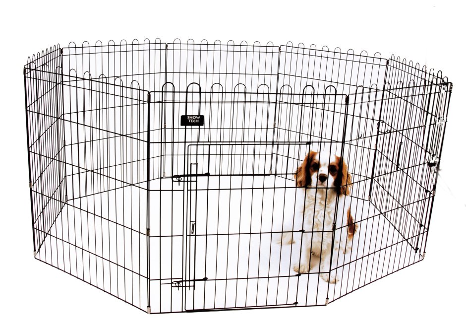 Вольер для собак Beeztees Puppy Ren exercise 8-Panels 715761 60х120х91 см