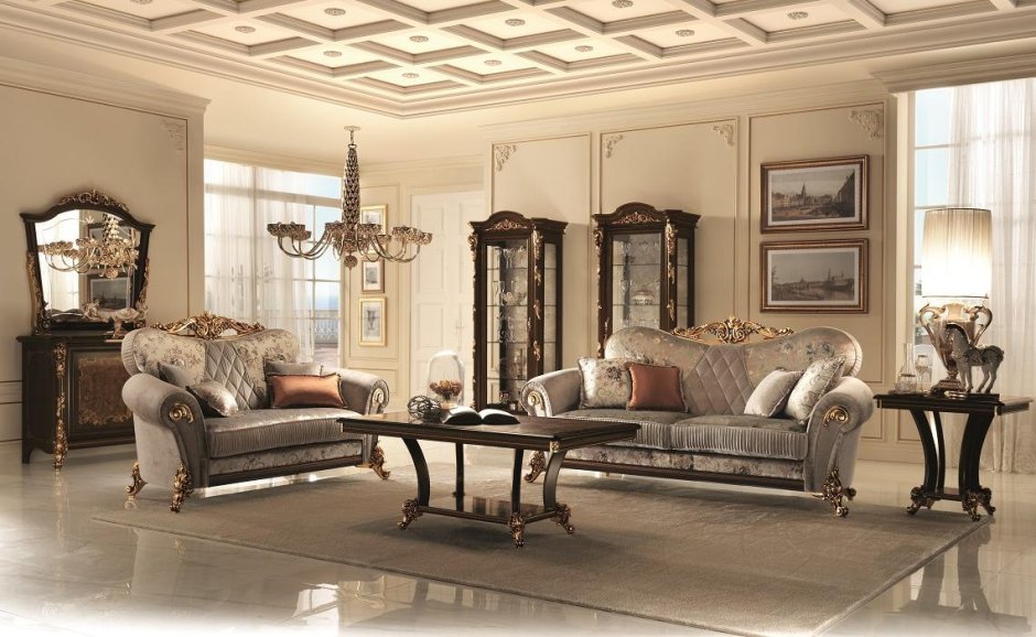 Итальянская гостиная симфония arredo Classic