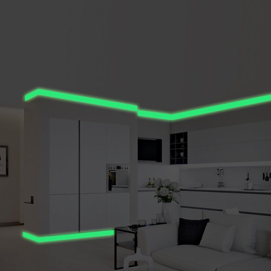 Светодиодная лента RGB щелевой плинтус