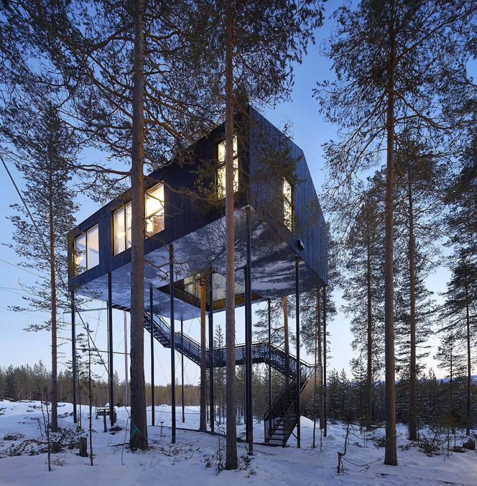 Treehotel Швеция Биосфера