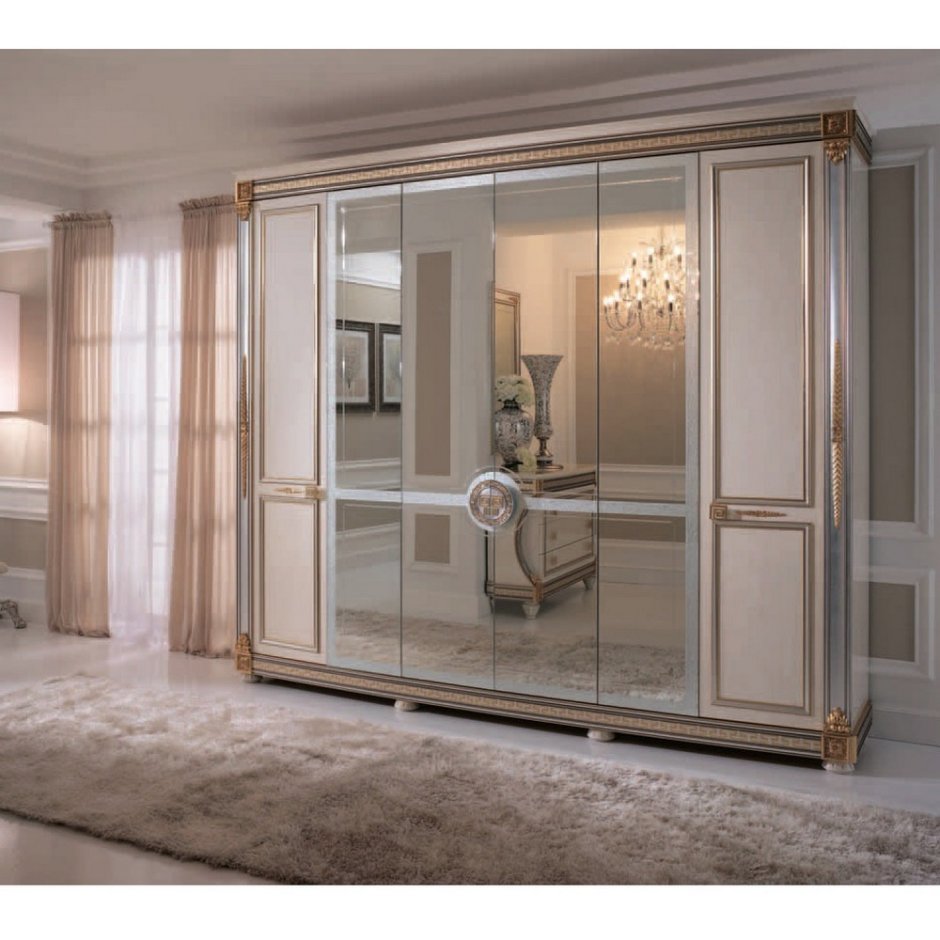 Liberty (arredo Classic) шкаф 4 дв./2 зеркала