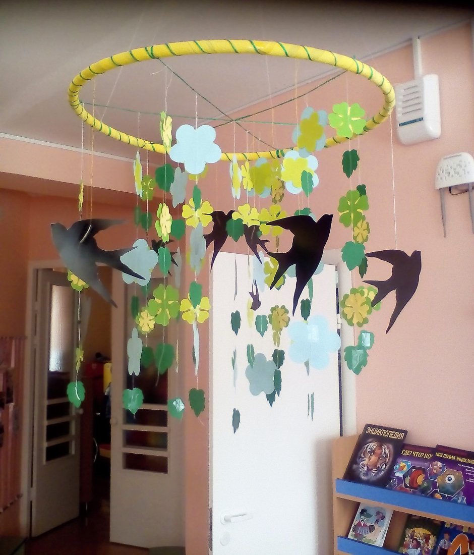 Подвесные украшения для детского сада