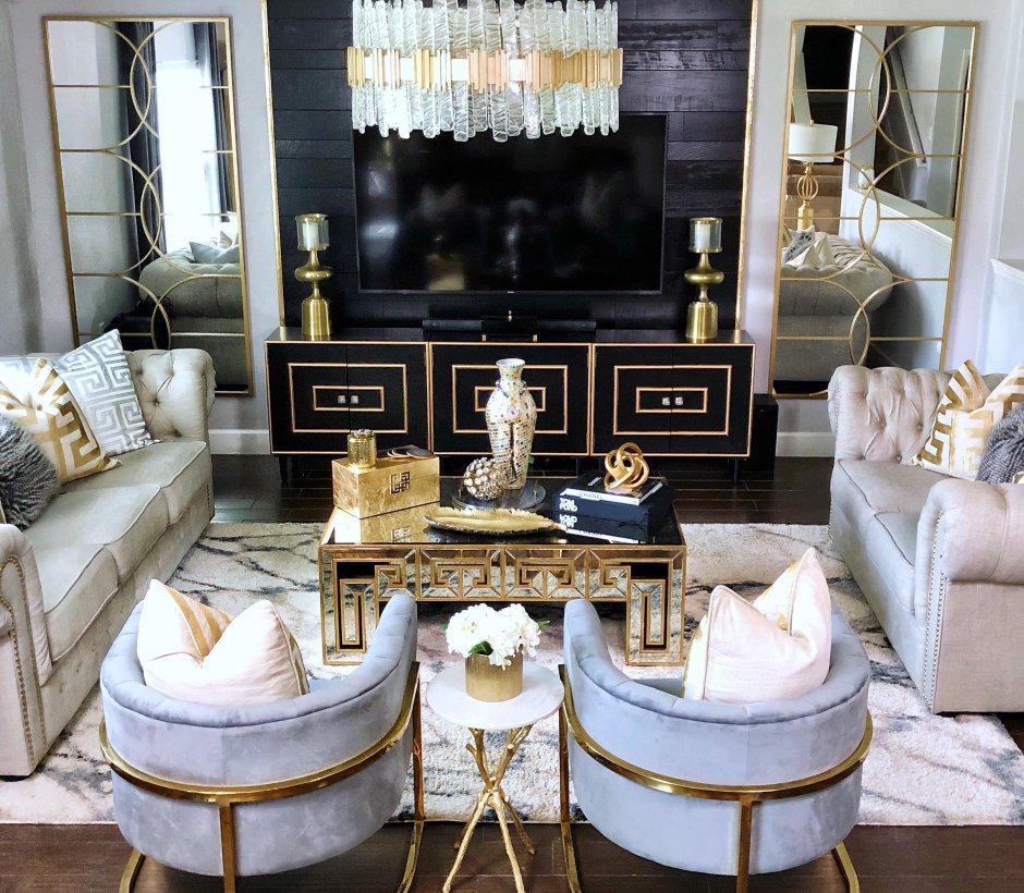 Glam Living Room