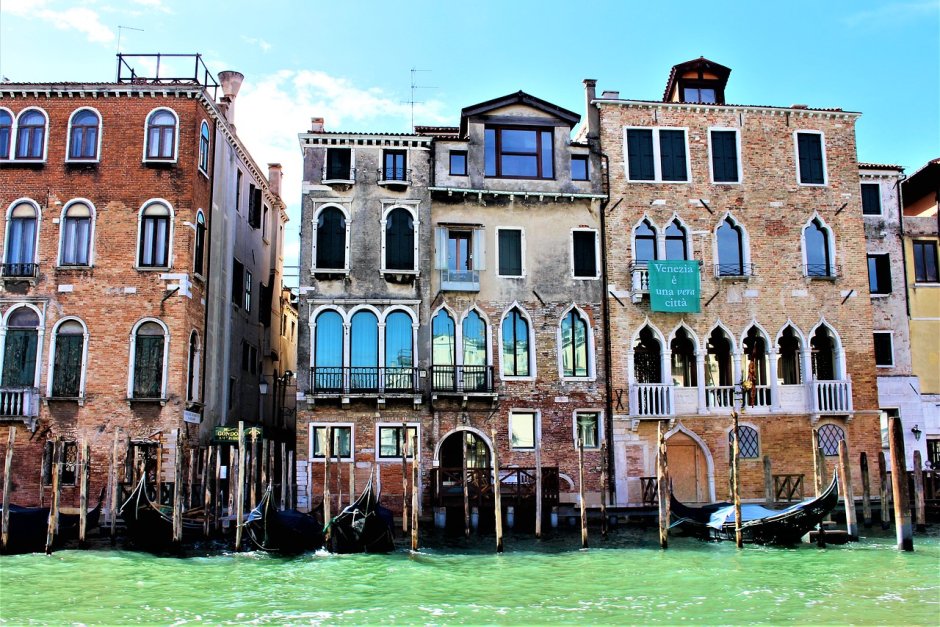 Венеция архитектура фасады