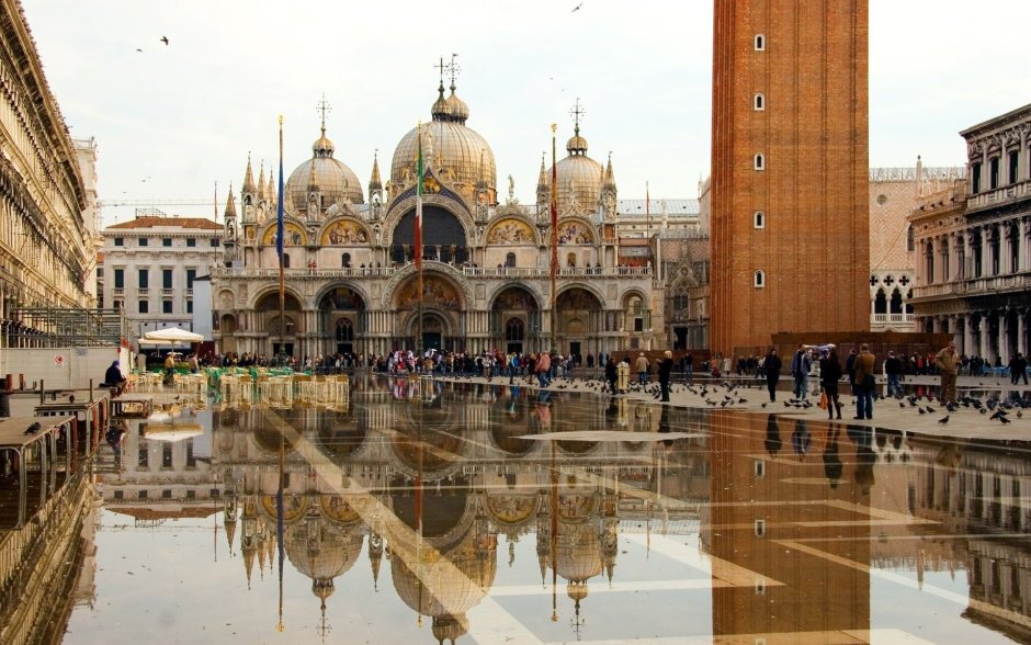Венеция Италия площадь Святого марка