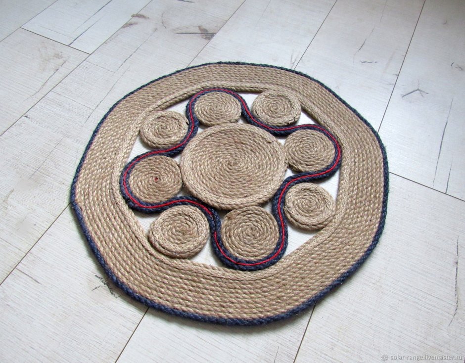 Коврик из шпагата