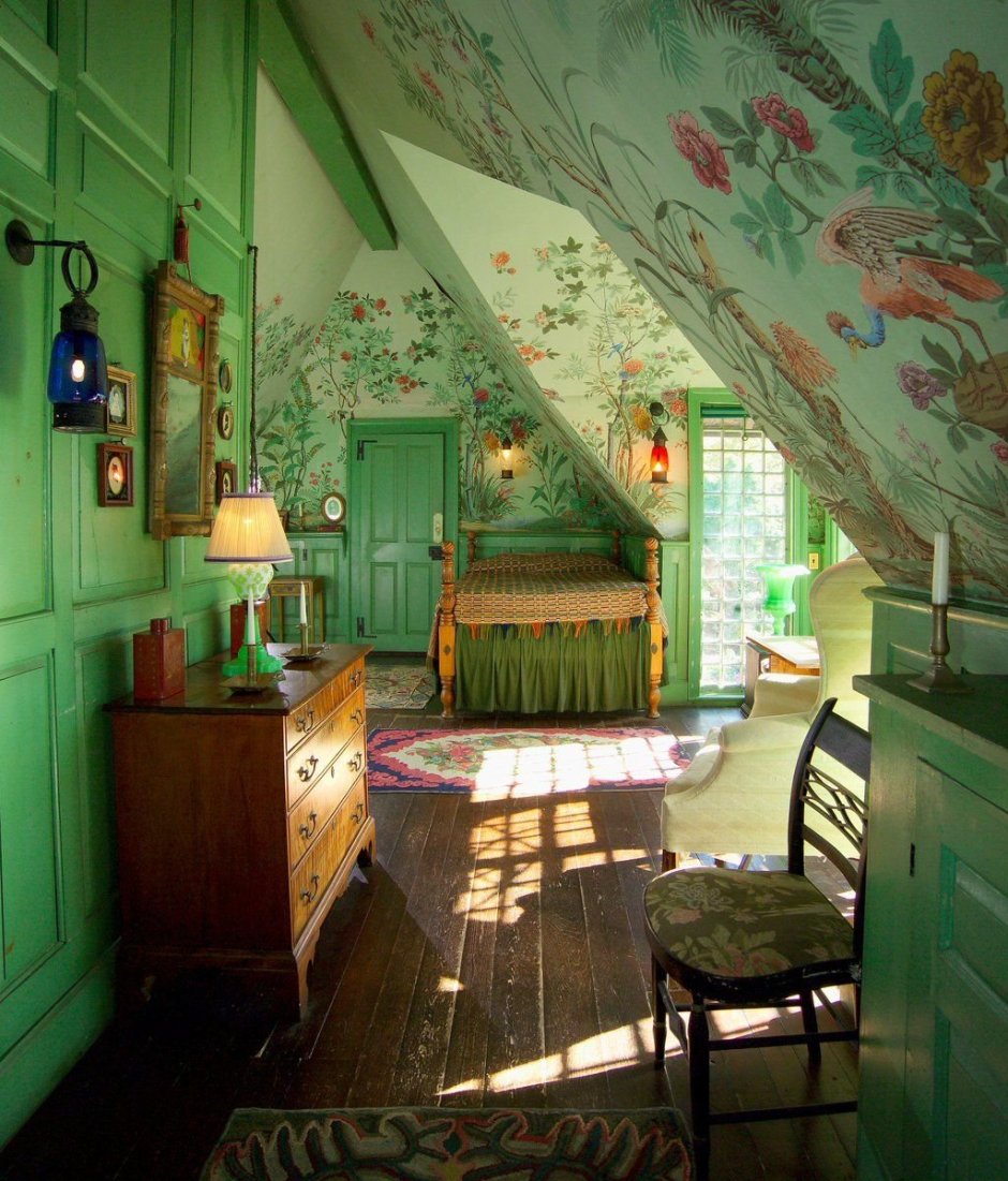 Cottage Core aesthetic комната
