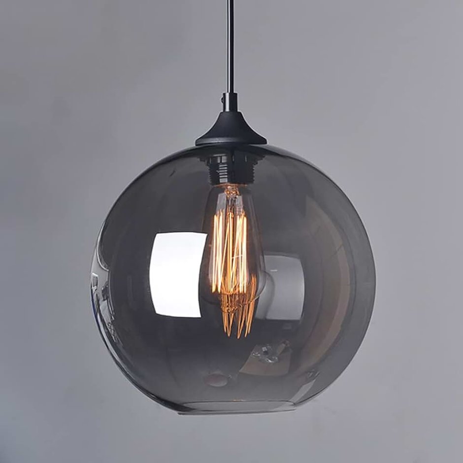 Светильник Odeon Smoke Glass Pendant Lamp 12d