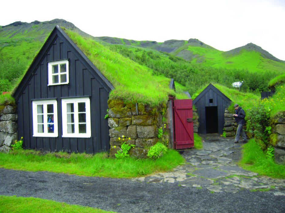 Исландские дерновые дома, Исландия