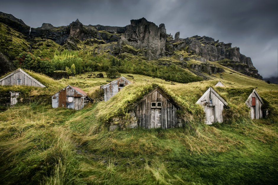 Исландия горы Скандинавии