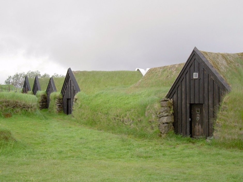 Торфяной домик Исландия