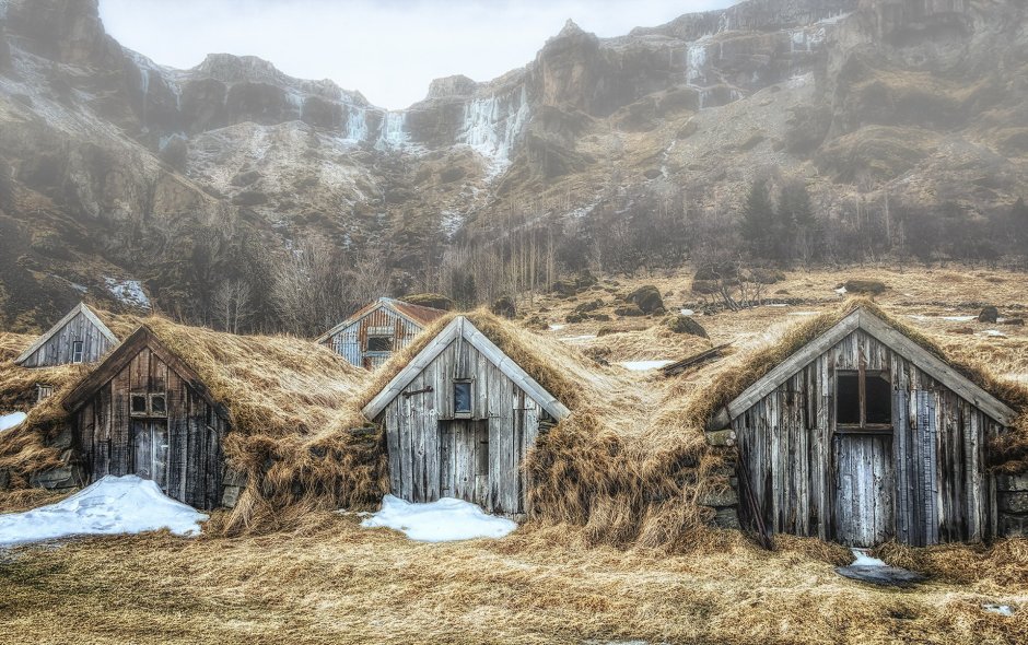 Исландский дом внутри