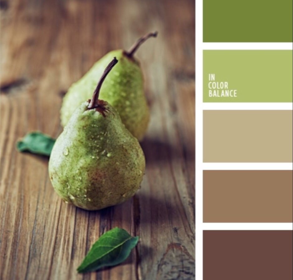 In Color Balance Палитры цветов