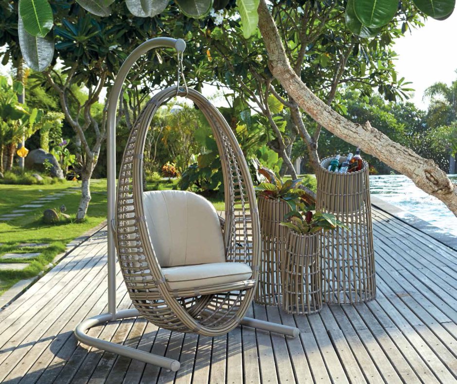 Качели из ротанга СВС мебель