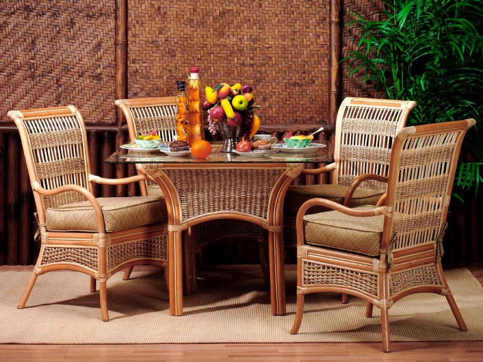 Экомебель из ротанга