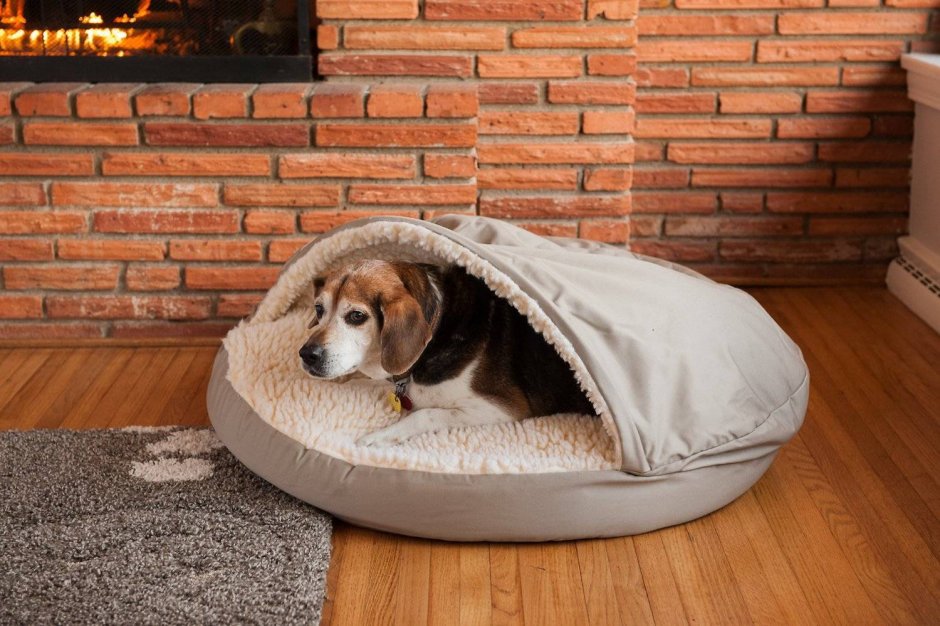 Лежак для собак cozy Dog Cave