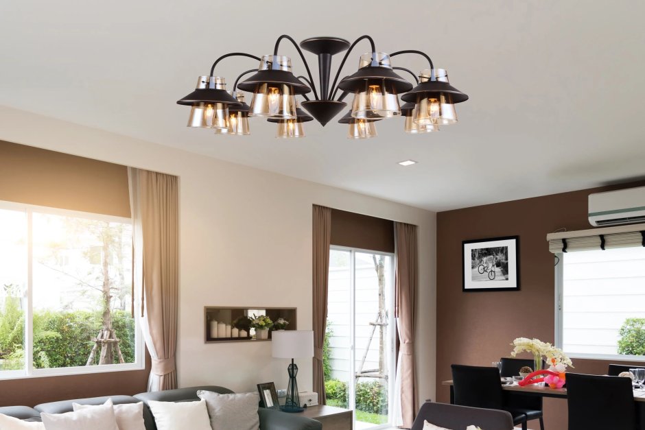 Потолочная люстра Escada 1126/8pl Gold