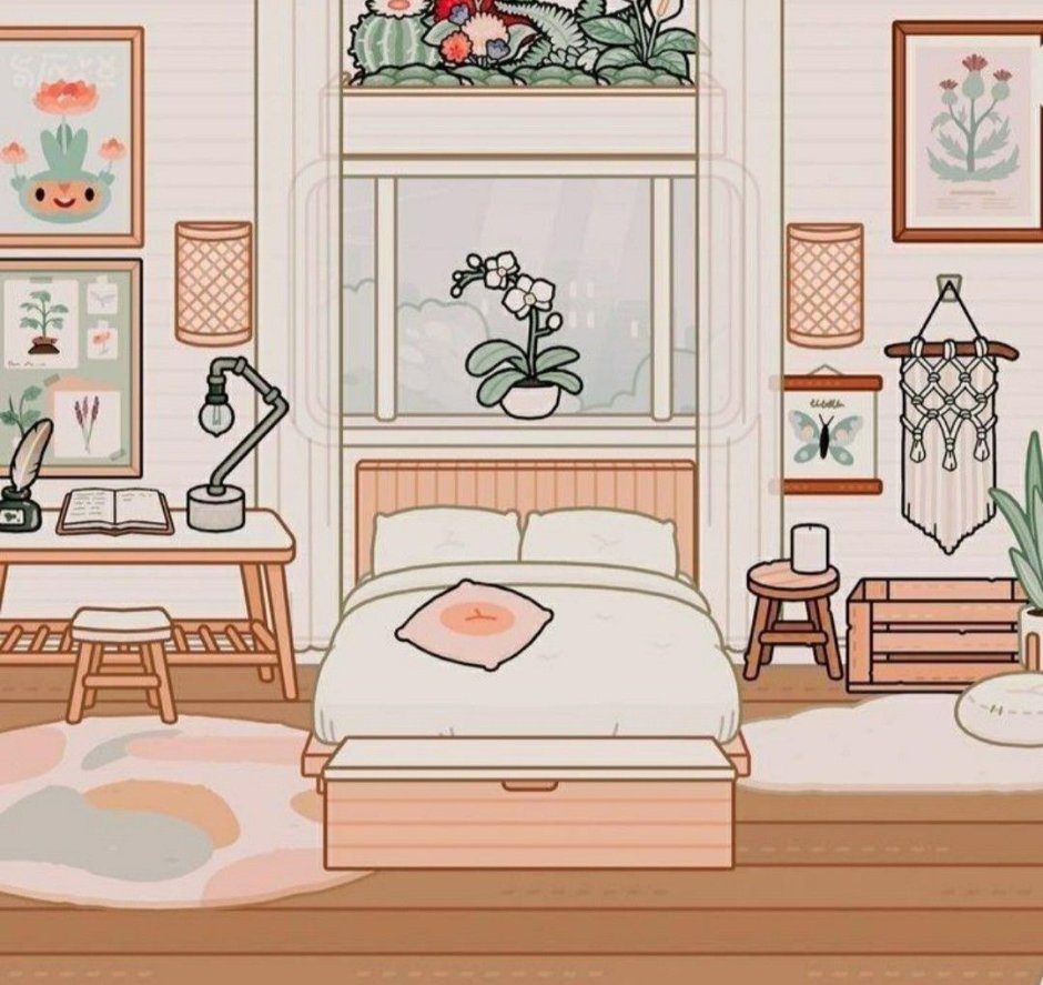 Комнаты toca boca hello Kitty