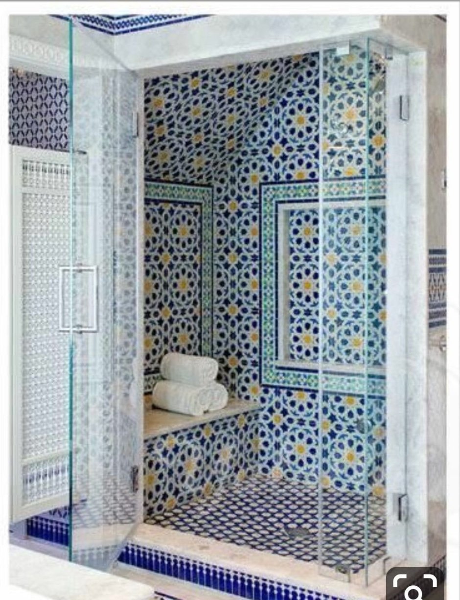 Марокканский интерьер мозайка