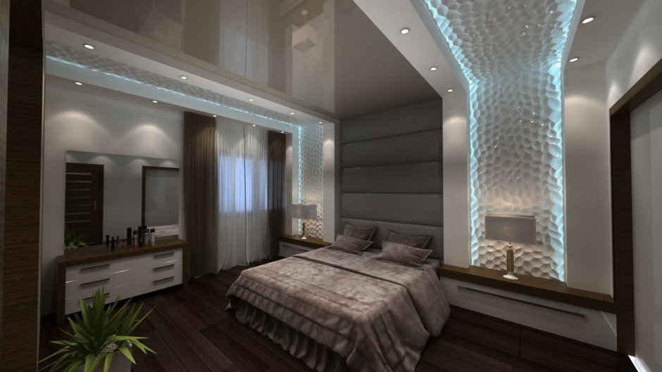 3d панели в интерьере