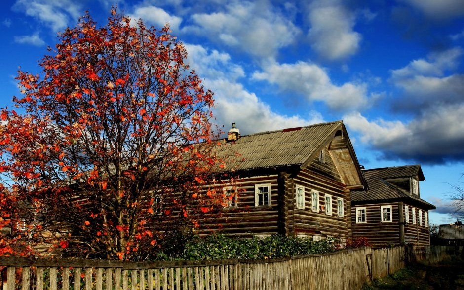Деревня Россия 1920 1080